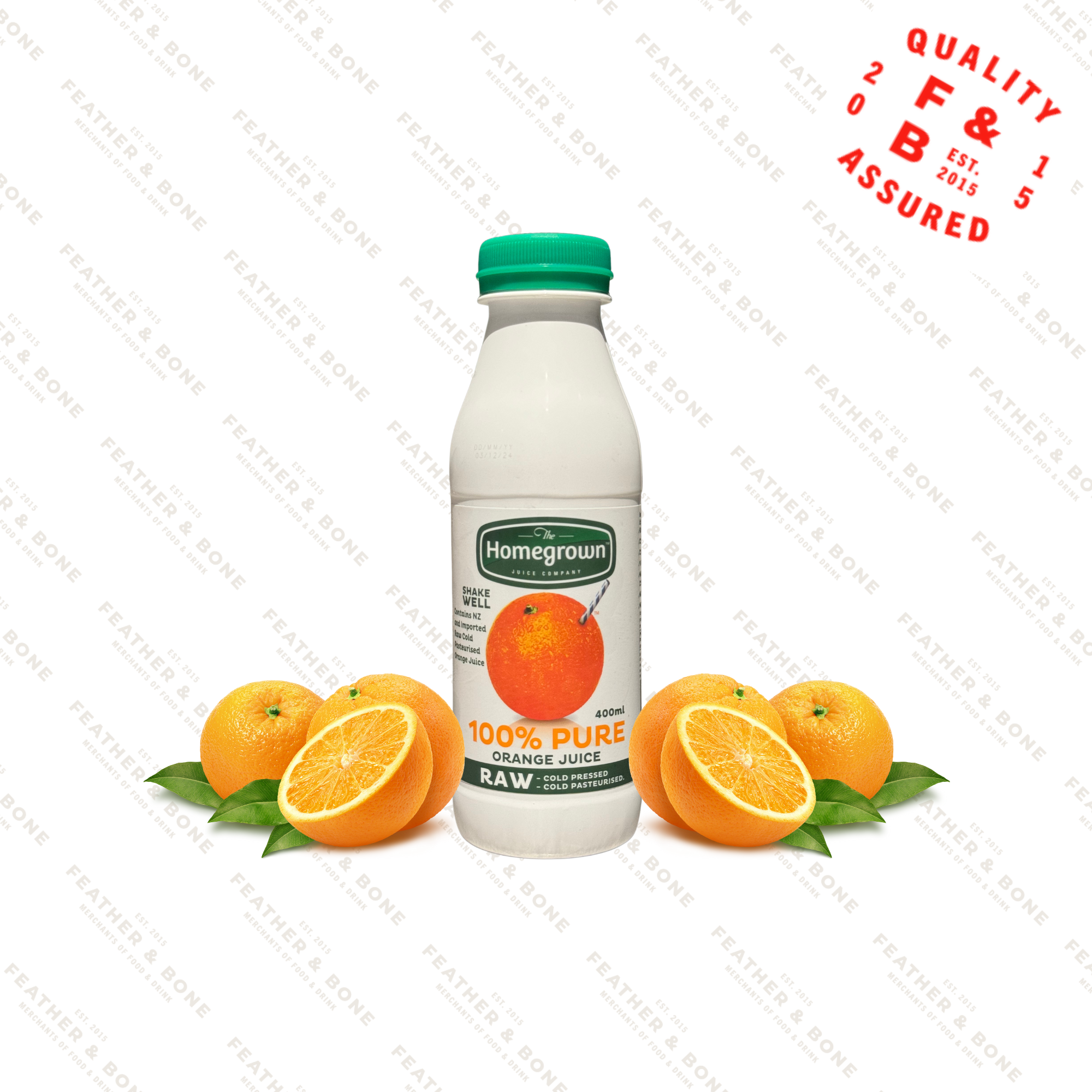 Homegrown, Orange Juice 400ml