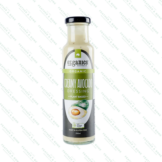 OZGANICS, organic avocado dressing 250ML