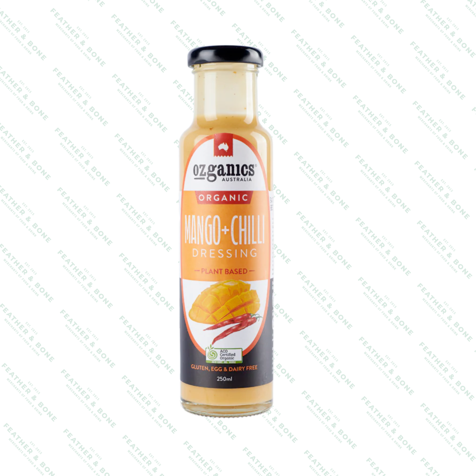 OZGANICS, organic mango & chilli dressing 250ML