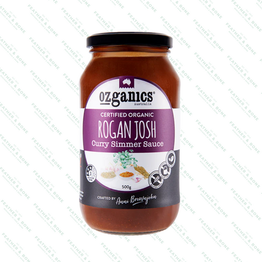 OZGANICS, organic rogan josh sauce 500ML