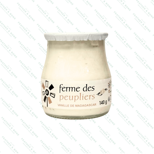 PEUPLIERS, vanilla yoghurt 140G