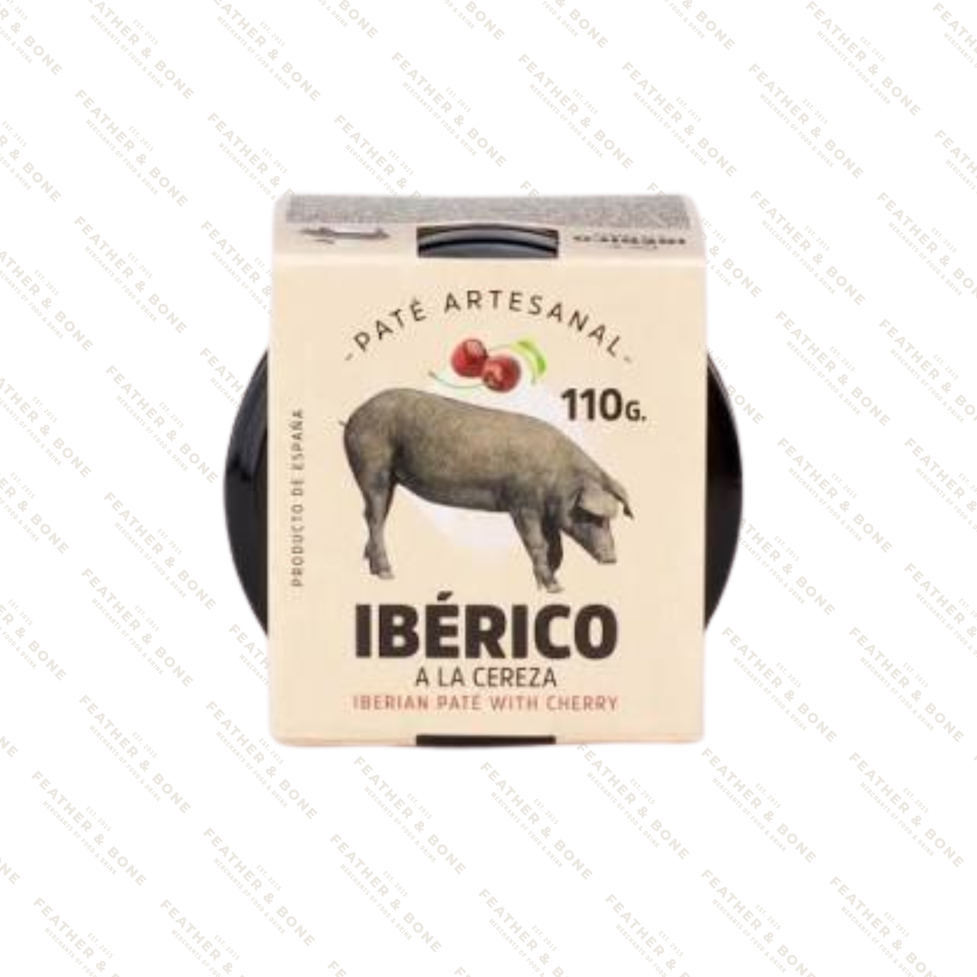 Pate Artisinal, Iberico Pate with Cherry 110g