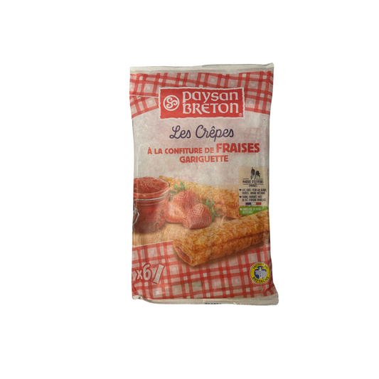 Paysan Breton Strawberry Crepe 6pcs x 30g