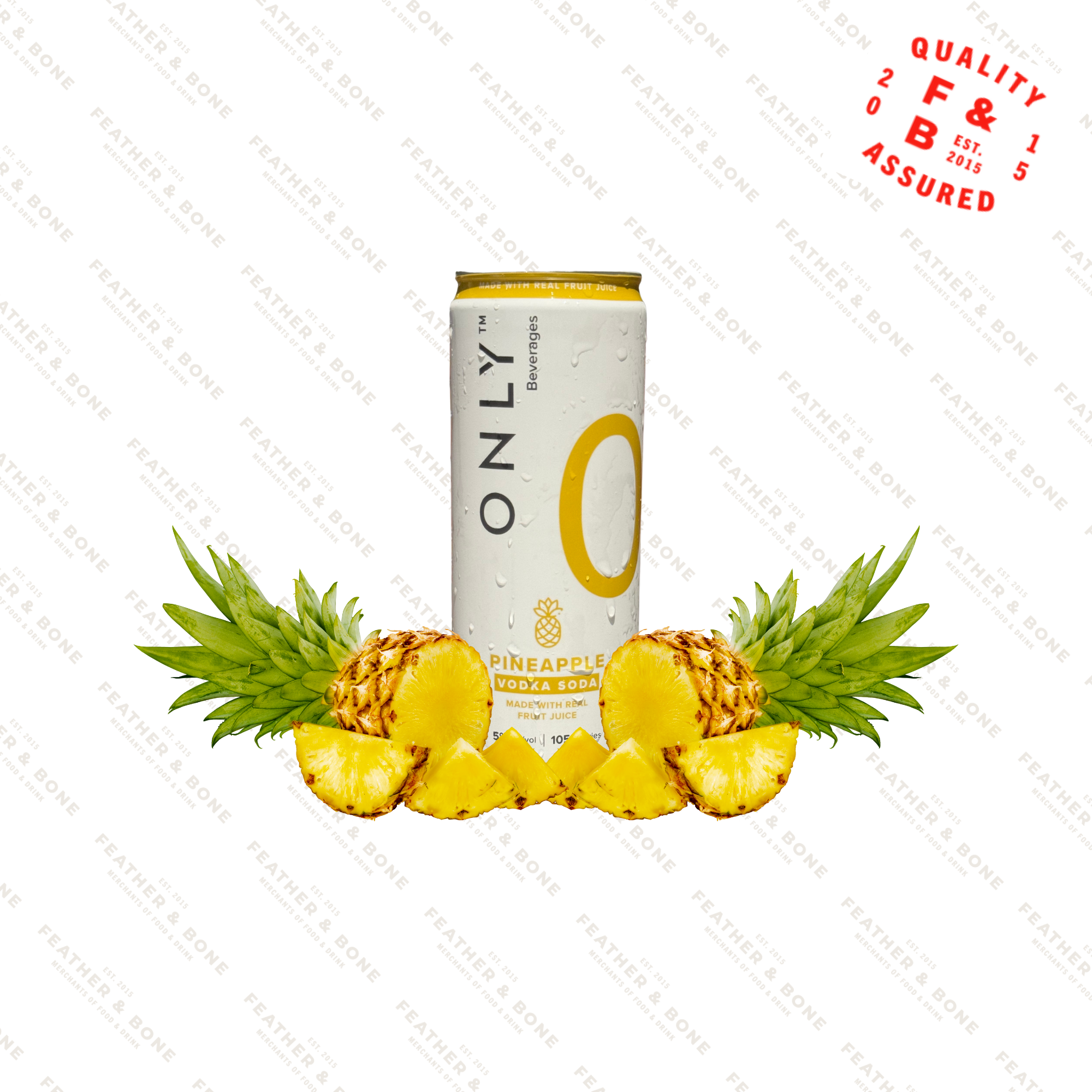 Only Vodka Soda, Pineapple 330ML