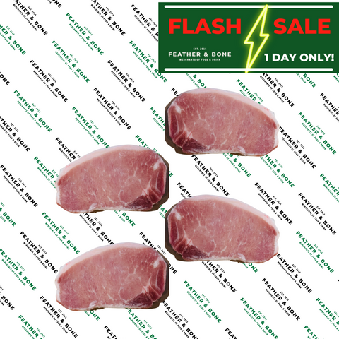 Australian Frozen Pork Loin 250g x 4pc (Frozen) (ONLINE EXCLUSIVE)