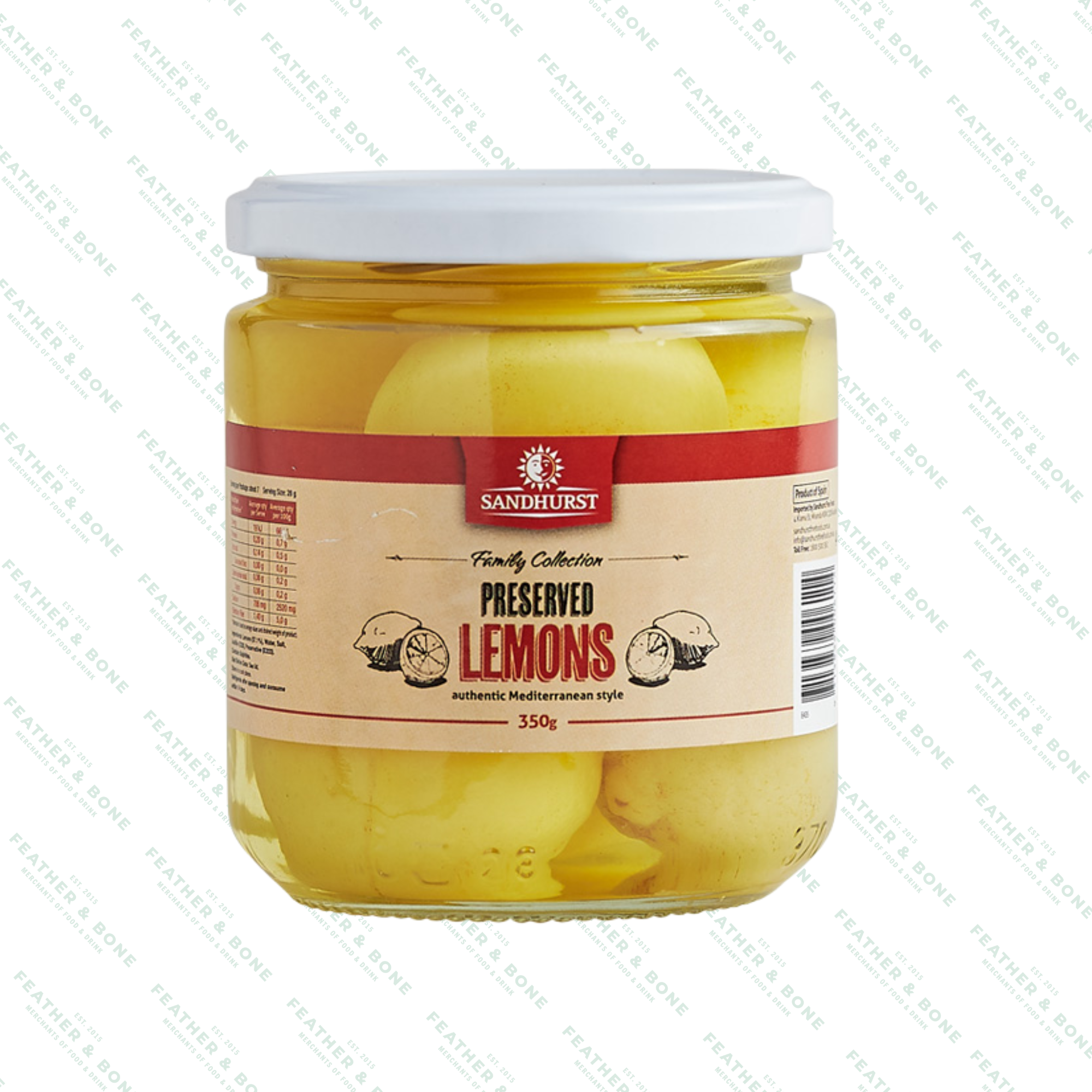 SANDHURST, preserved lemon 350G
