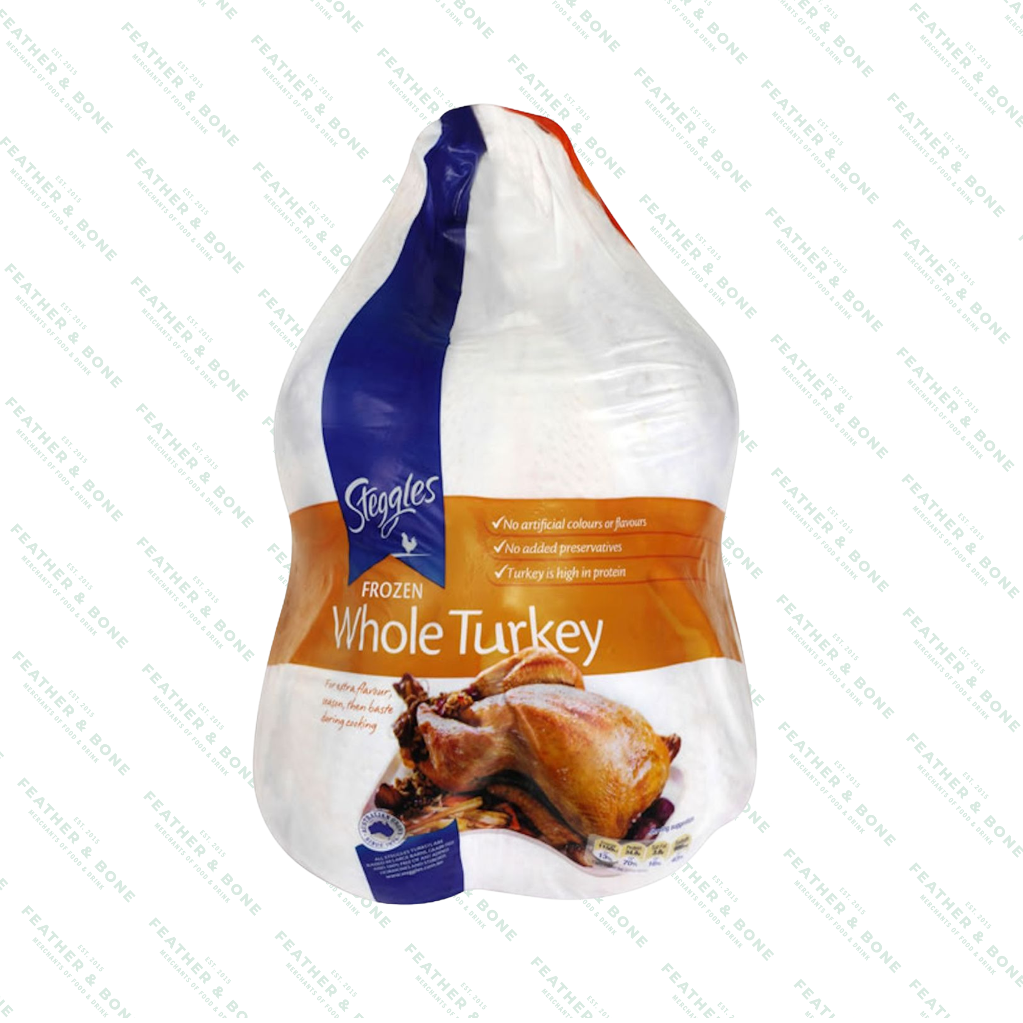 STEGGLES, frozen whole turkey (4-5KG) (Online Exclusive)