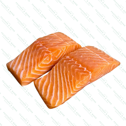 Fresh Salmon Fillet (Skin On) 200G x 2