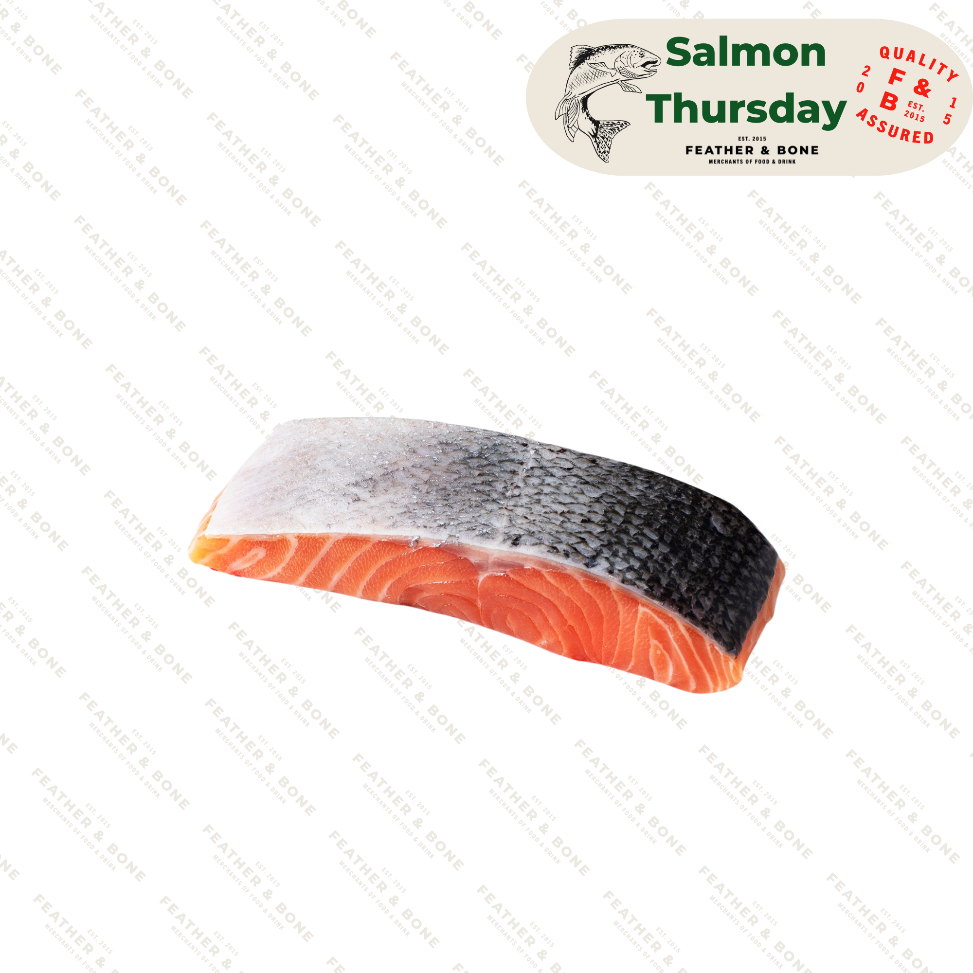 Fresh Salmon Fillet (Skin On) 200G