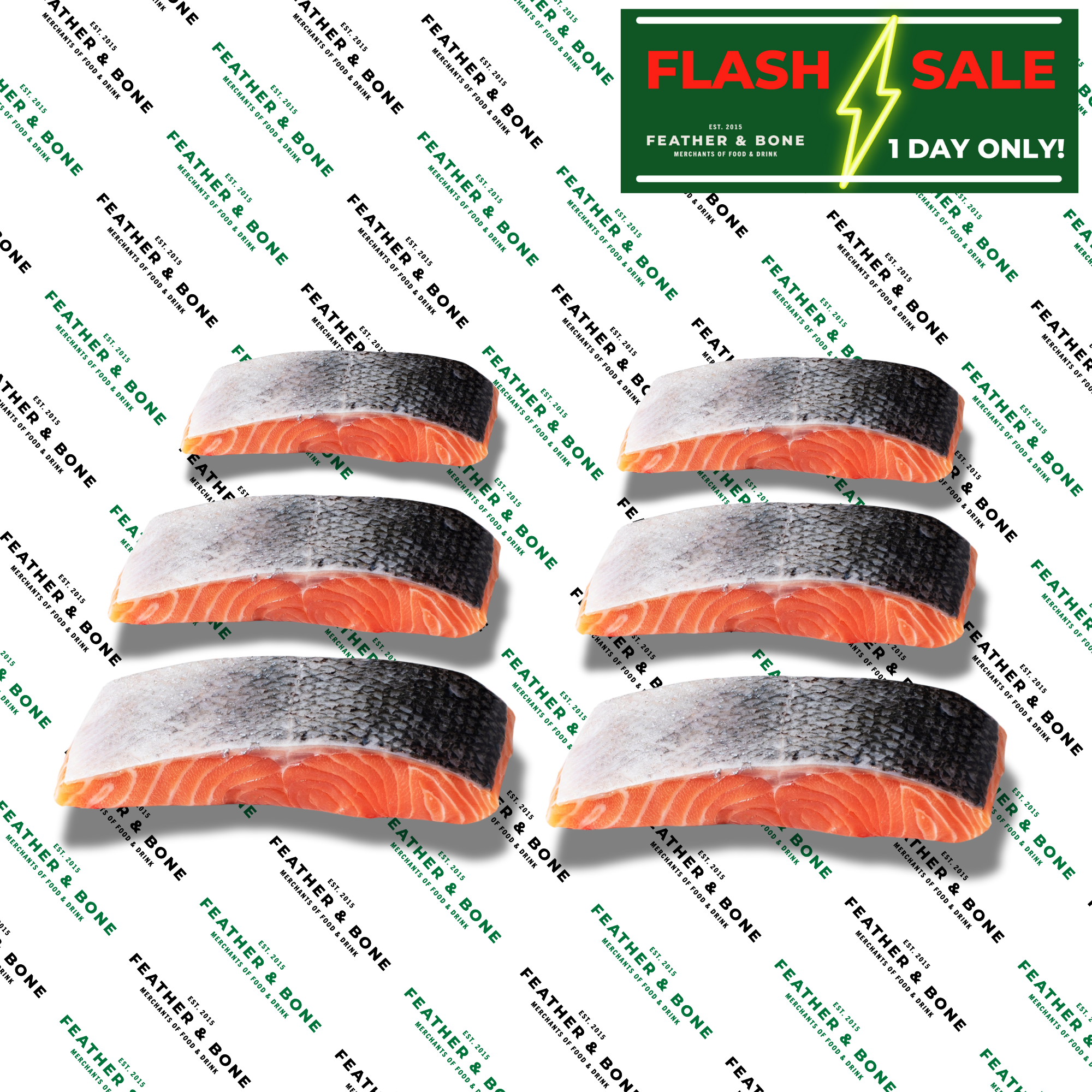 Norwegian Salmon Fillet 200g x 6pcs (ONLINE EXCLUSIVE)