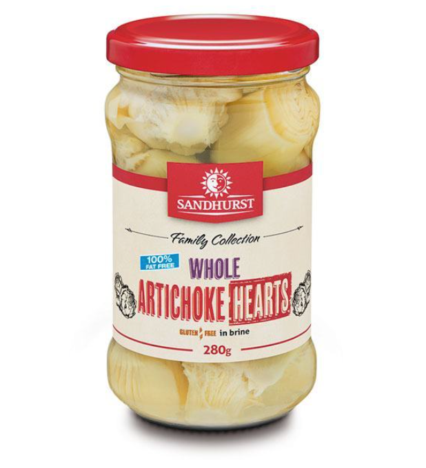 Sandhurst - Whole Artichoke Hearts 280g