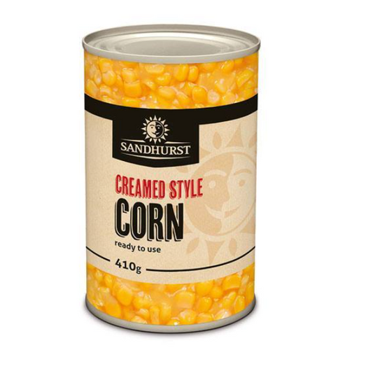 Sandhurst - Creamed Corn 410g