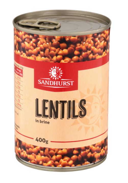 Sandhurst - Lentils 400g