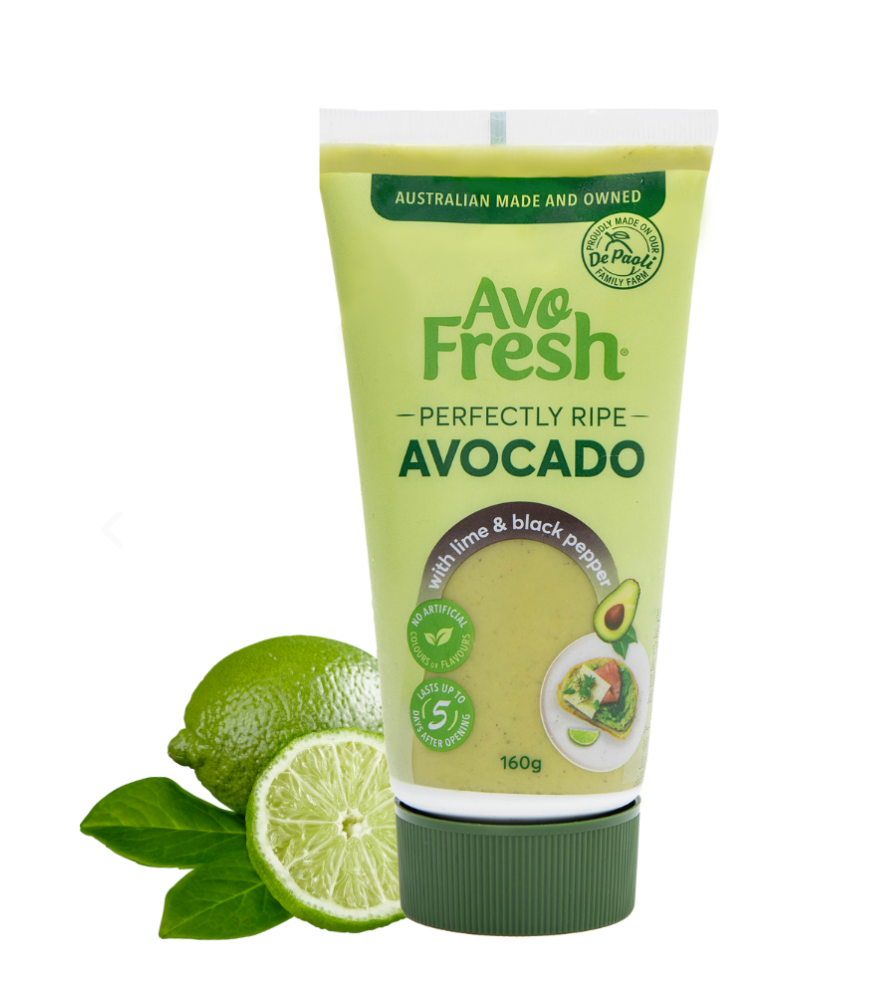 Avo Fresh - Avocado Tube, creamy lime & pepper 160g