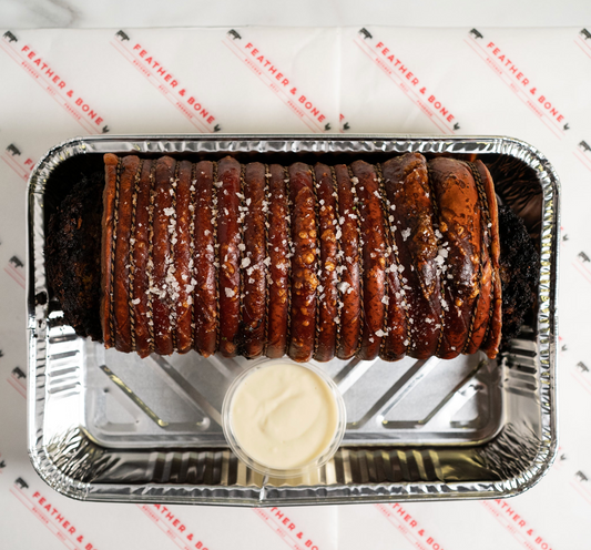 Cooked Porchetta Bundle (Feeds 6-8 People)