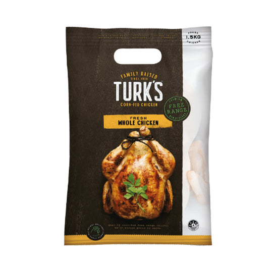 TURK'S Chilled Whole Chicken 1.5kg