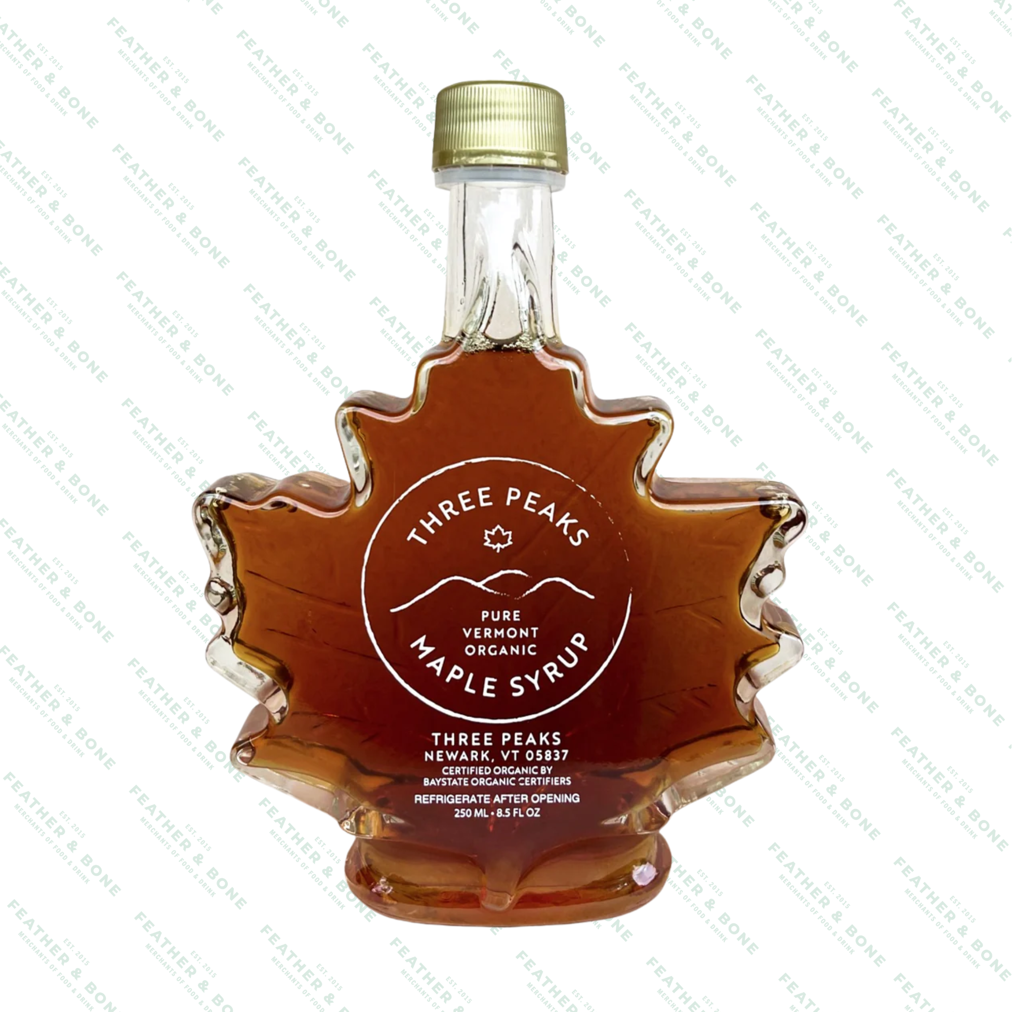 VERMONT THREE PEAKS, maple syrup 8.5oz