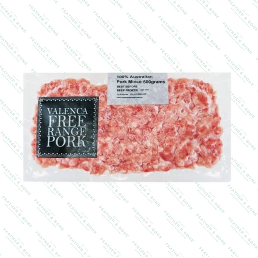 Valenca Free Range Minced Pork 500g (Frozen)