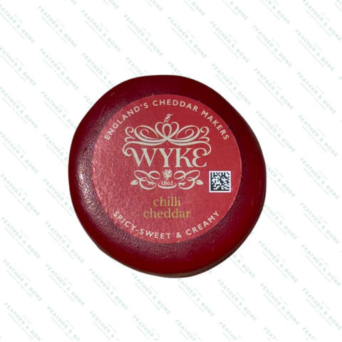 WYKE, wax cheddar chilli round shape 100G