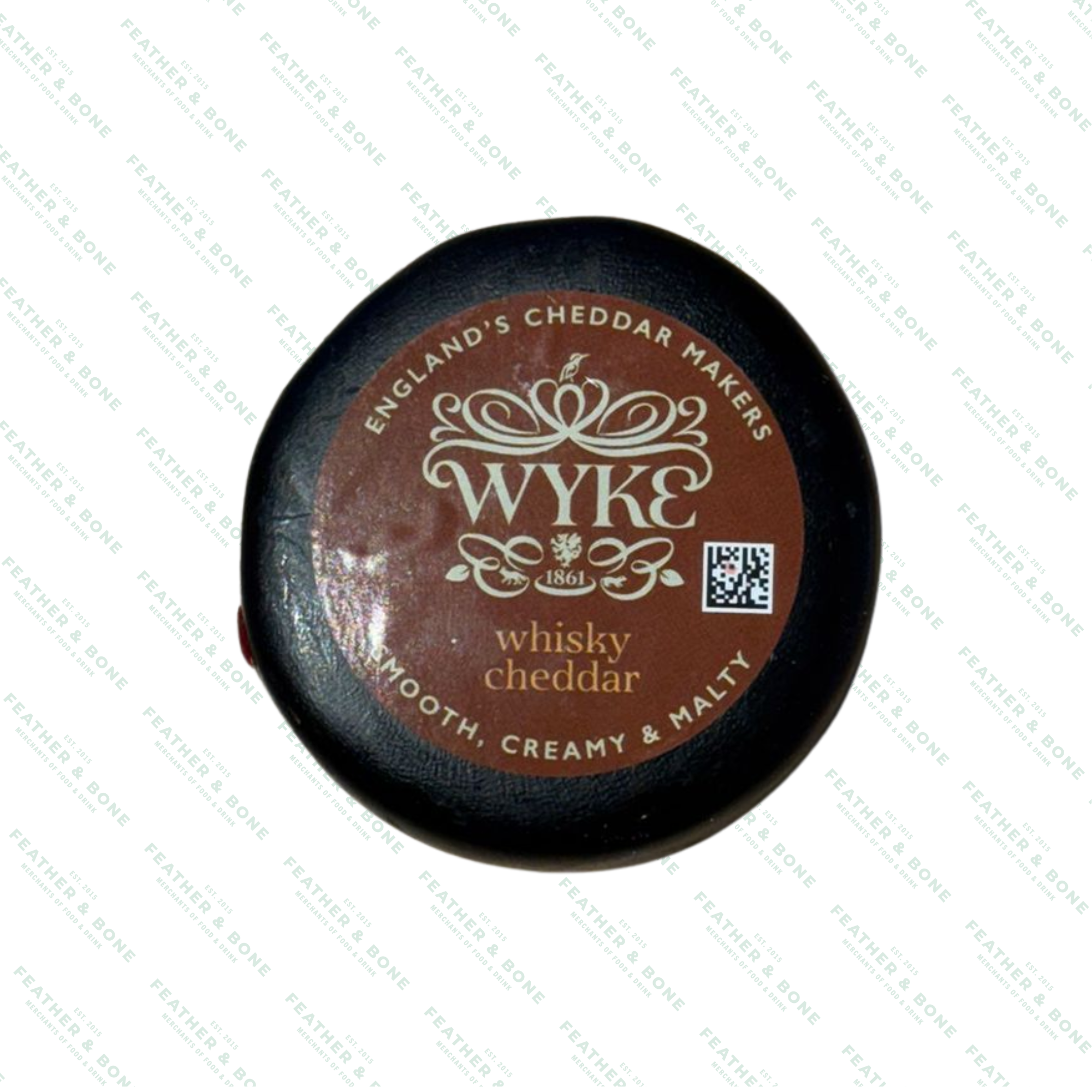 WYKE, wax cheddar whisky round shape 100G
