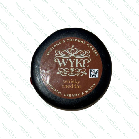 WYKE, wax cheddar whisky round shape 100G