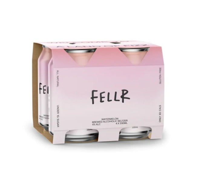 Fellr Watermelon Alcoholic Seltzer 330ml
