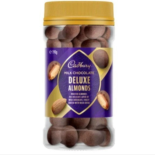 Cabury Cocoa Dusted Deluxe Almonds 190g