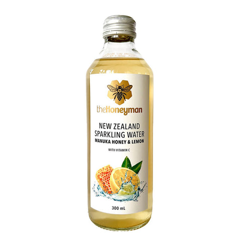 Honeyman Manuka Sparkling Water Lemon 300ML (2 bottles)