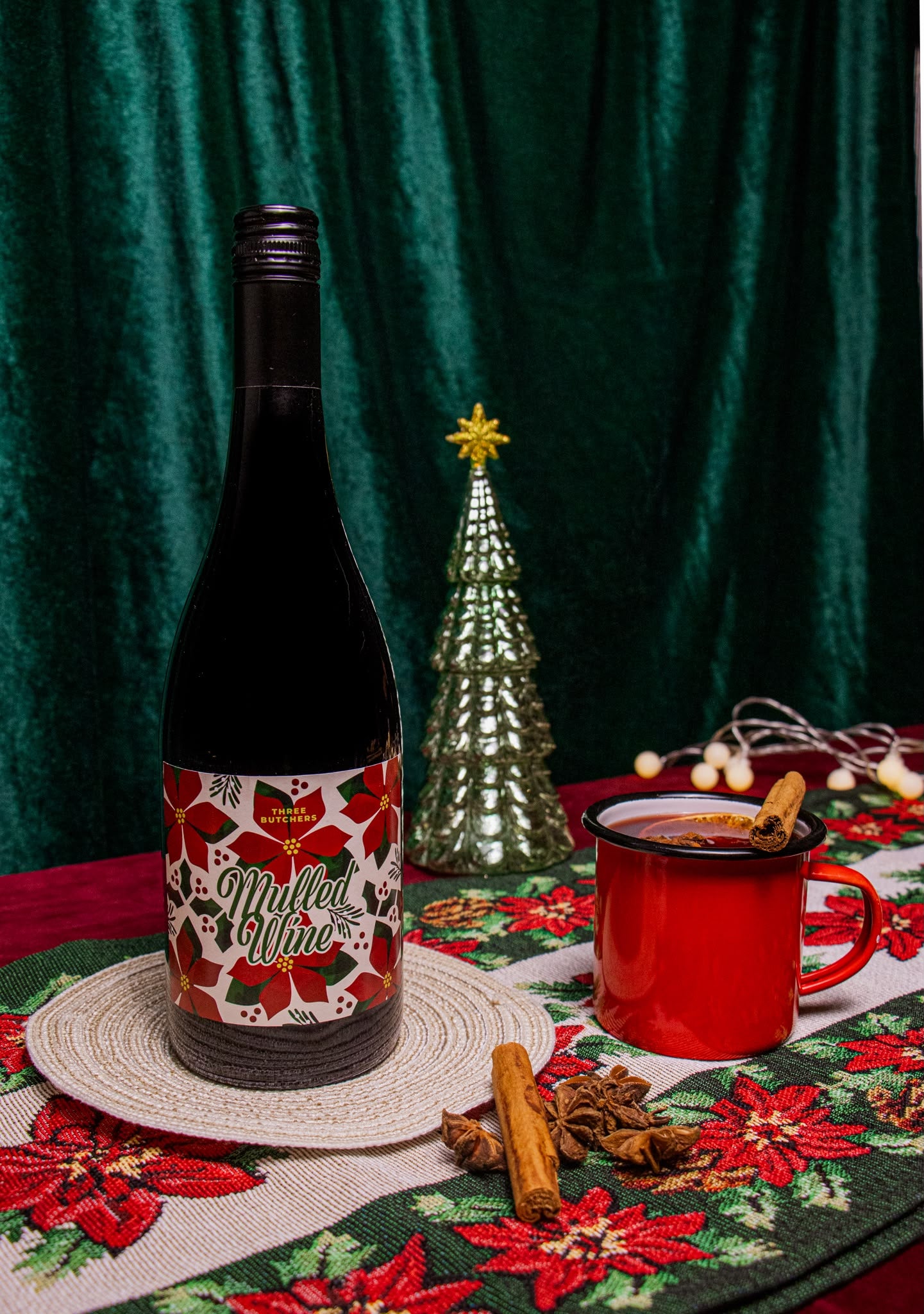 Three Butchers Mulled Wine 750ml