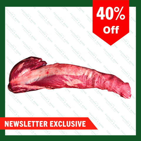 Australian, UNTRIMMED Grass fed Tenderloin (Online exclusive)