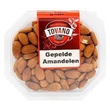 Tovano Peeled Almonds 100g