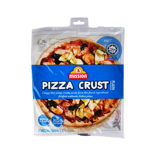 Mission Wraps Plain Pizza Crust 300g (2pc)