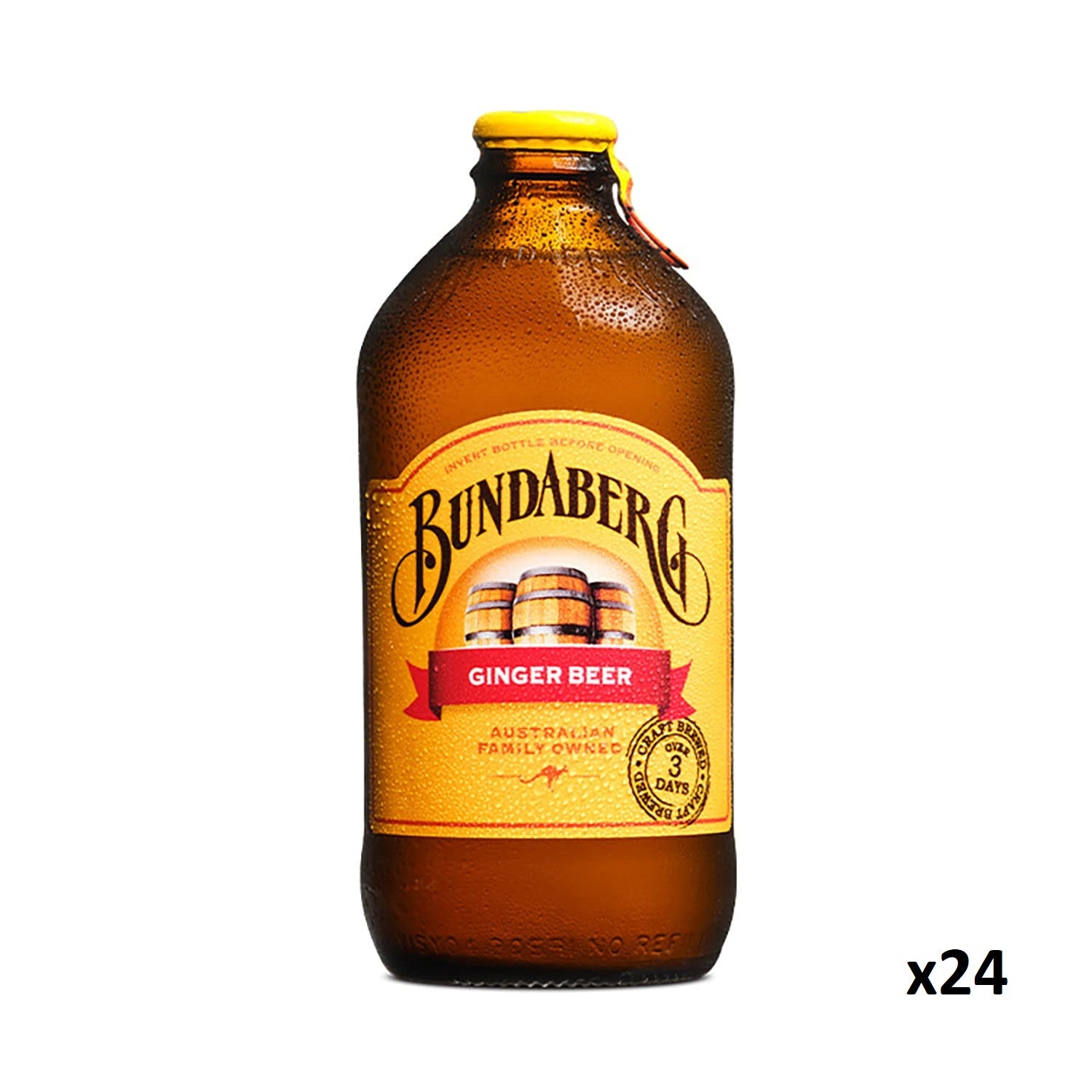 Bundaberg Ginger Beer 375ml x24