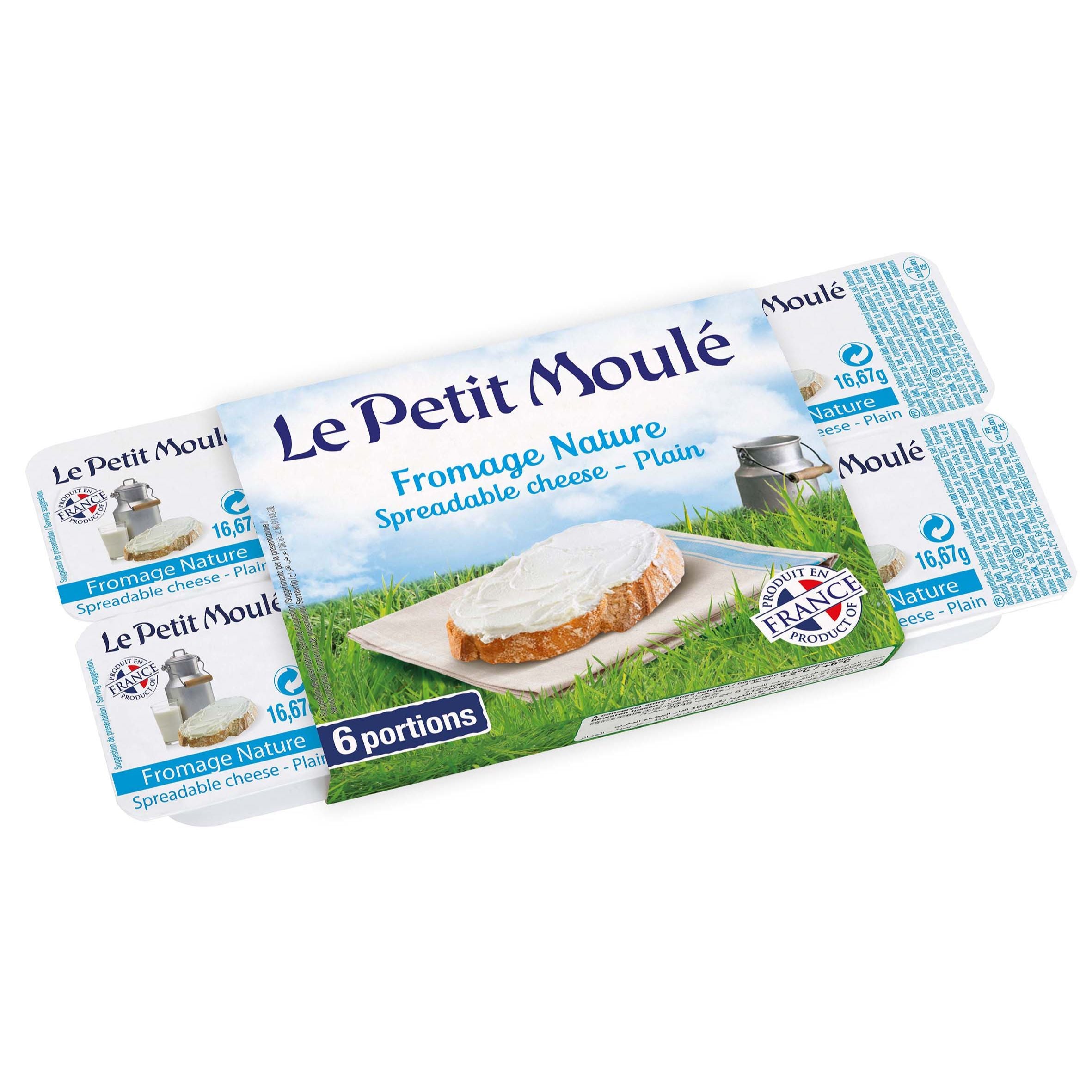 Paysan Breton Le Petit Moule Plain Spreadable Cheese 100g