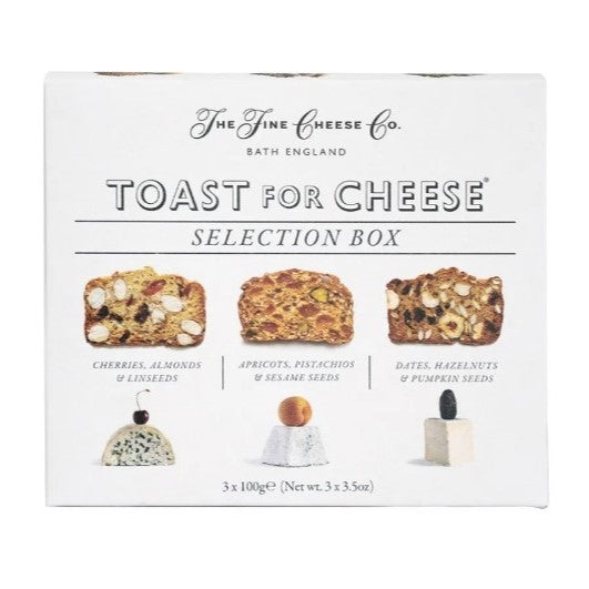 The Fine Cheese Co. Toast for Cheese Selection Box 300g