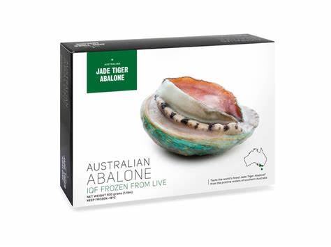 Australian Abalone with Shell 500g (Frozen)