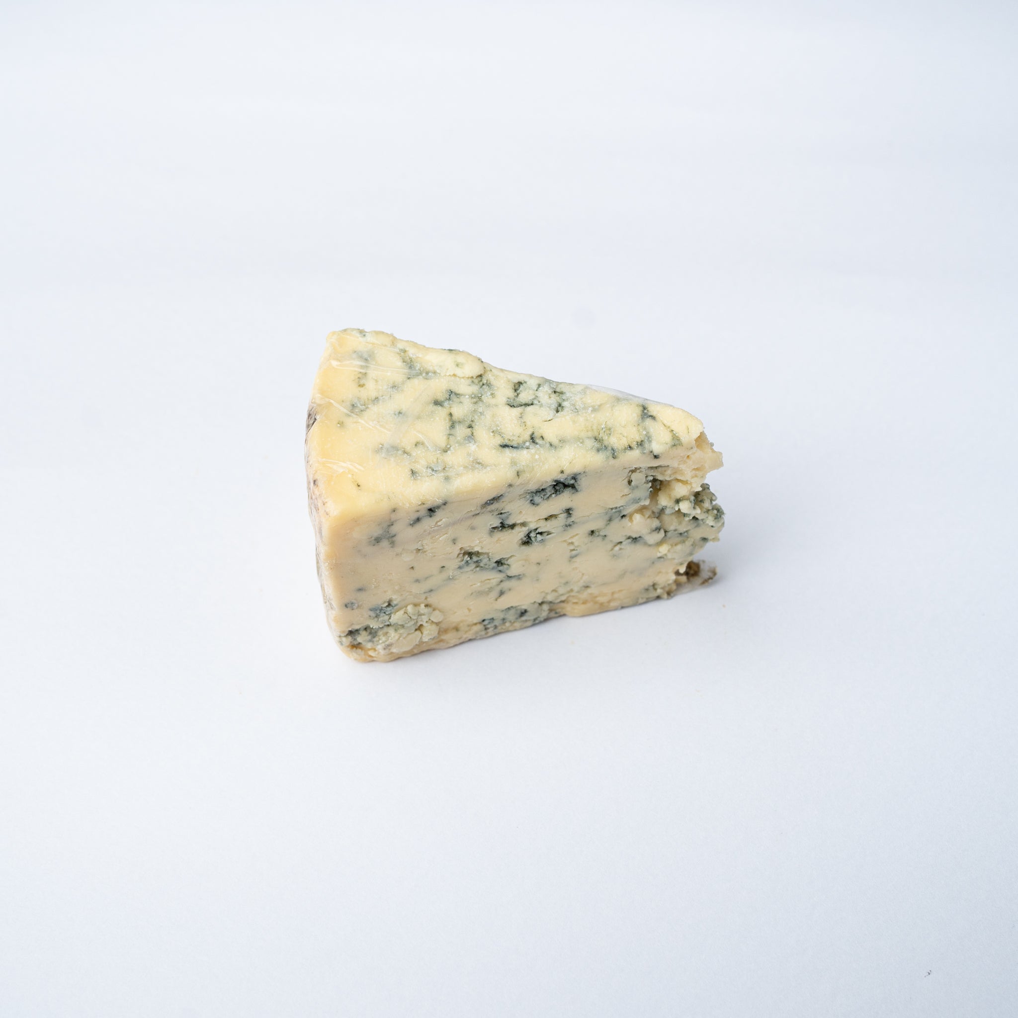 A 200g wedge of stilton cheese.
