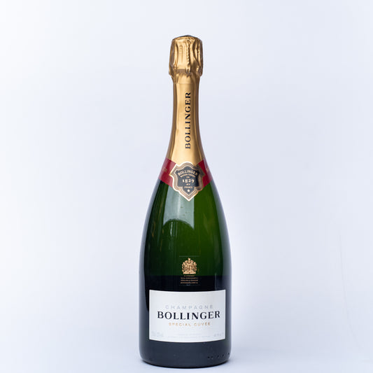 A 750ml bottle of Bollinger Special Cuvee.