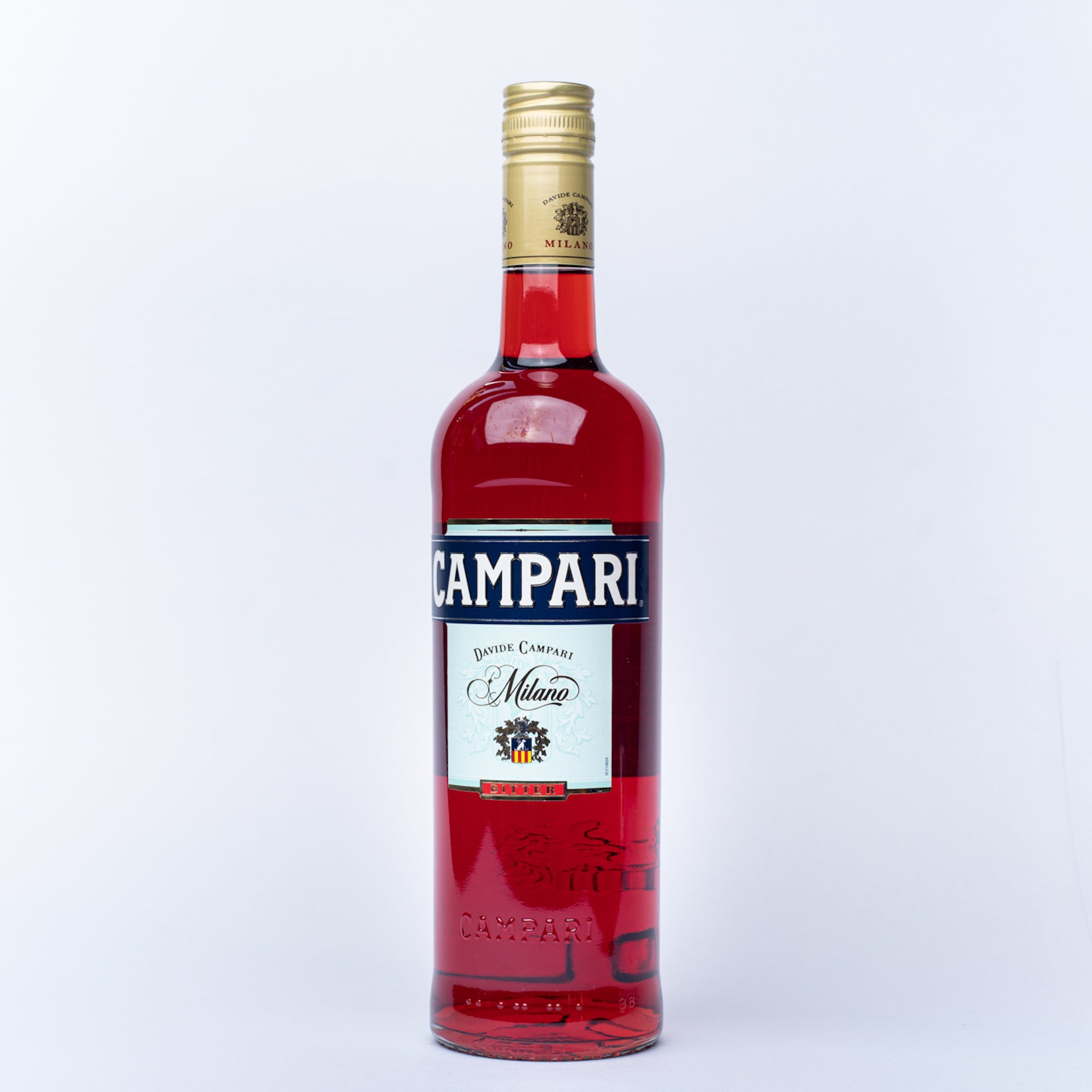 A 700ml bottle of Campari.