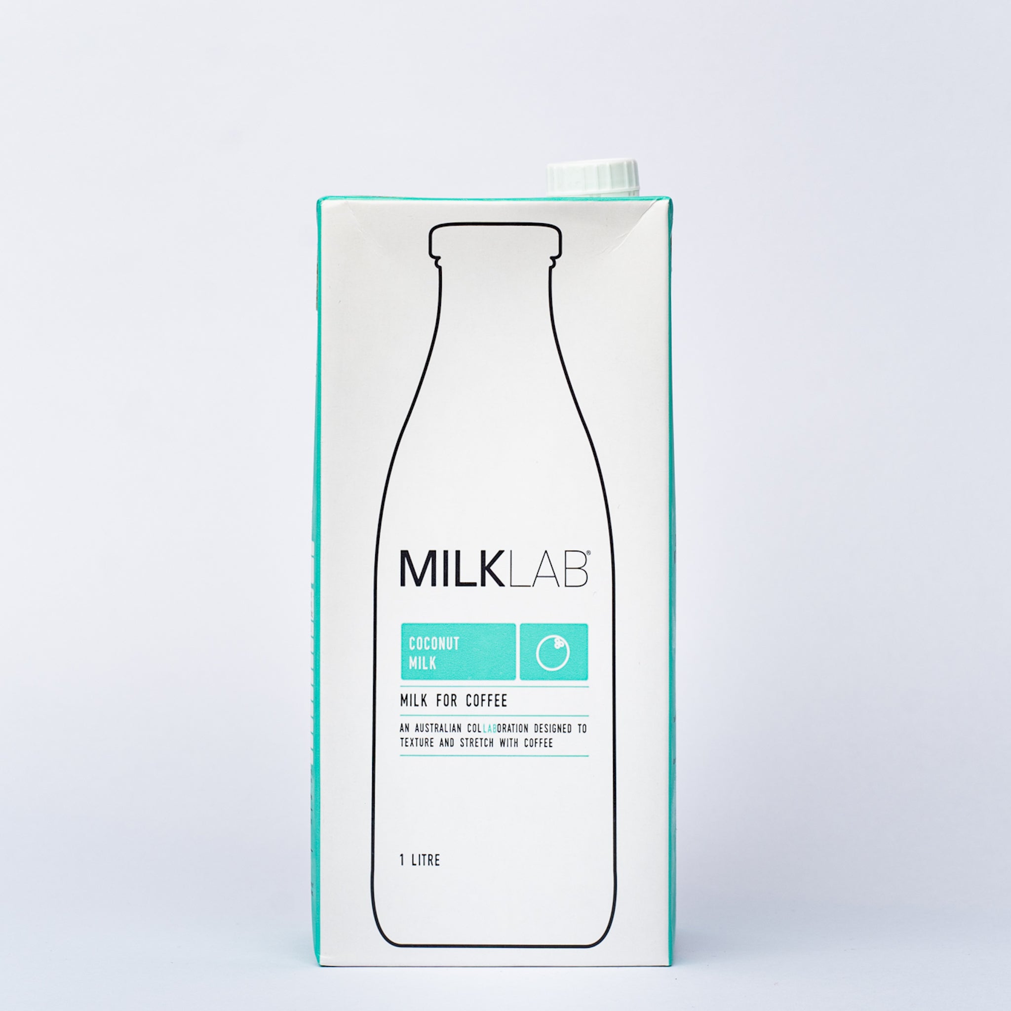 A 1L tetra pack of Milk Lab Coconut Milk.