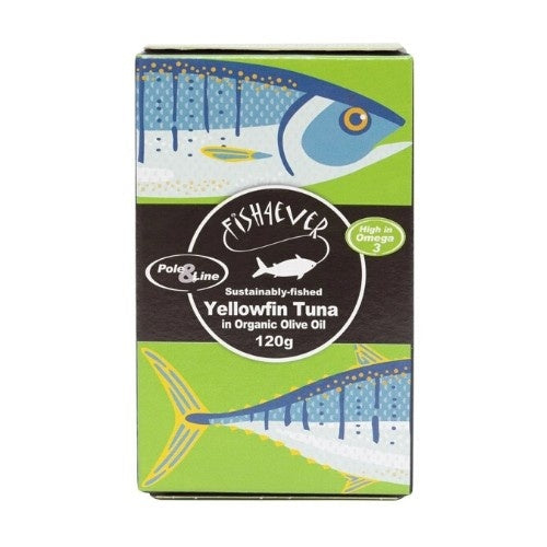 Fish4ever Yellowfin Tuna In Organic Olive Oil 120g