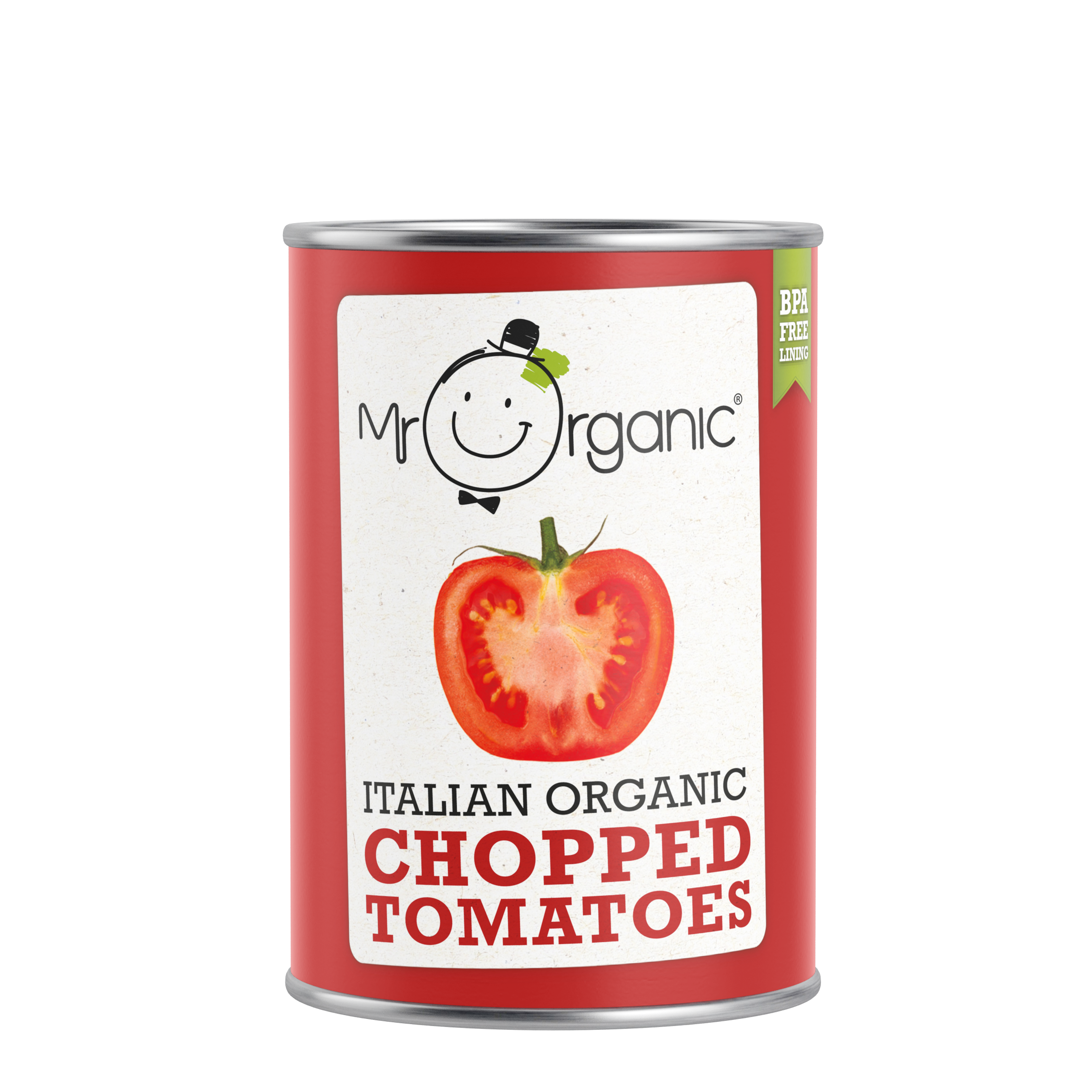 Mr Organic Canned Tomatoes 400g