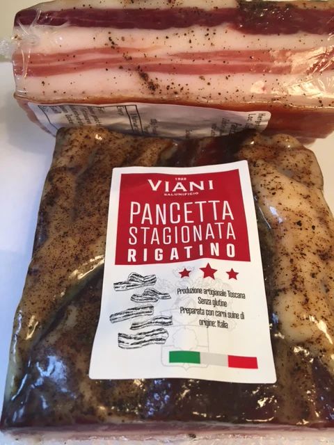 Viani Seasoned Pancetta 250g
