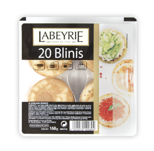 Labeyrie 20 Blinis 168g