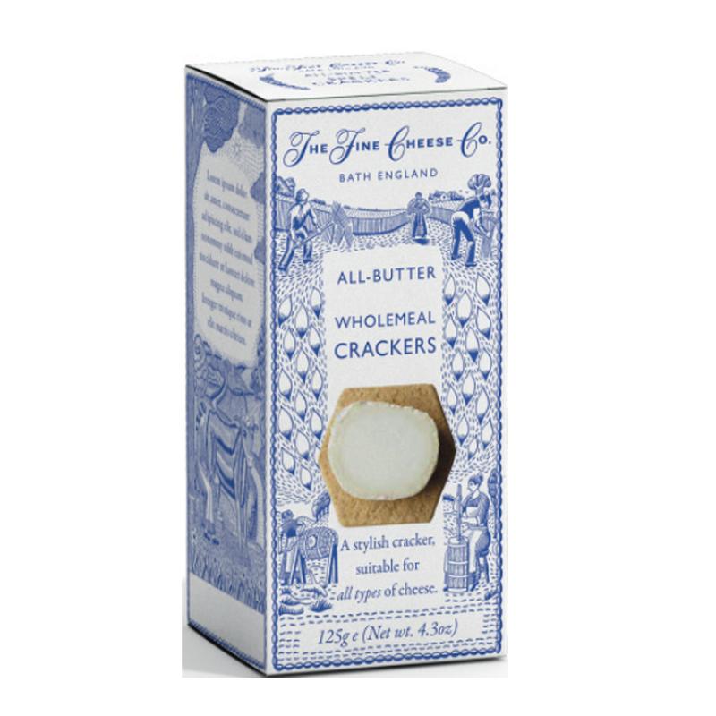 The Fine Cheese Co. All Butter Wholemeal Crackers 125g