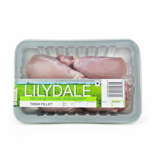 Lilydale Chicken Thigh Fillet 500-600g