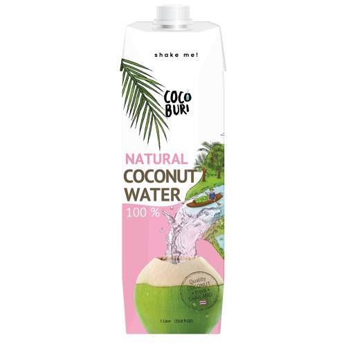 Cocoburi Natural Coconut Water 100% 1L