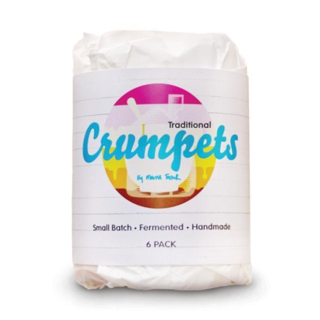 Crumpets by Merna Traditional Crumpets 6 Pack (Frozen)