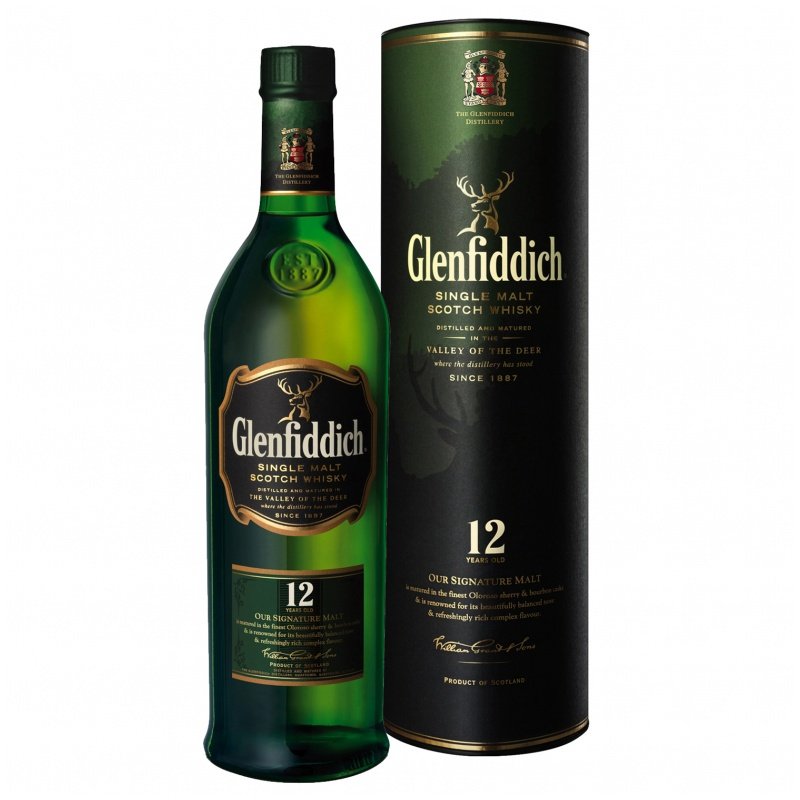 Glenfiddich 12 Years Whiskey 700ml