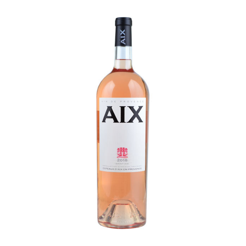 a 6 litre bottle of AIX Rosé Coteaux pink wine